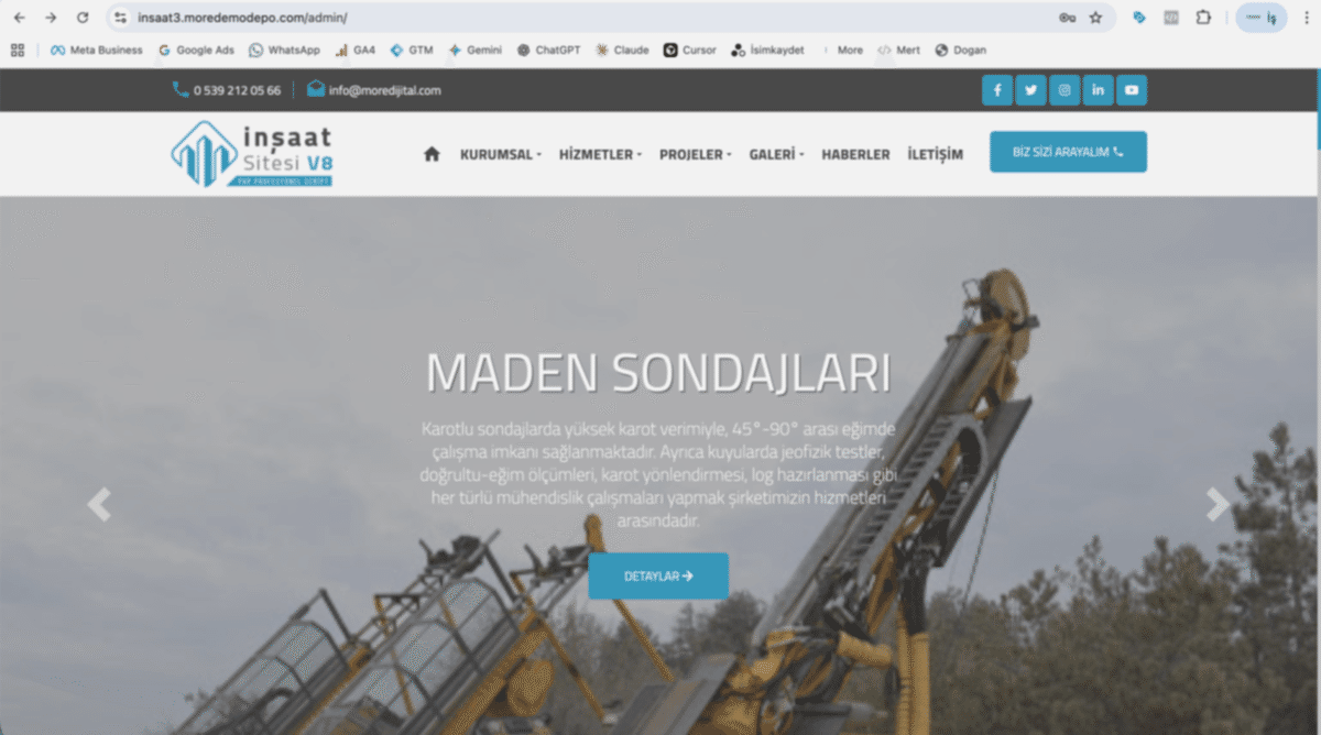 İnşaat v3 - Endüstriyel İnşaat ve Mühendislik Yazılımı