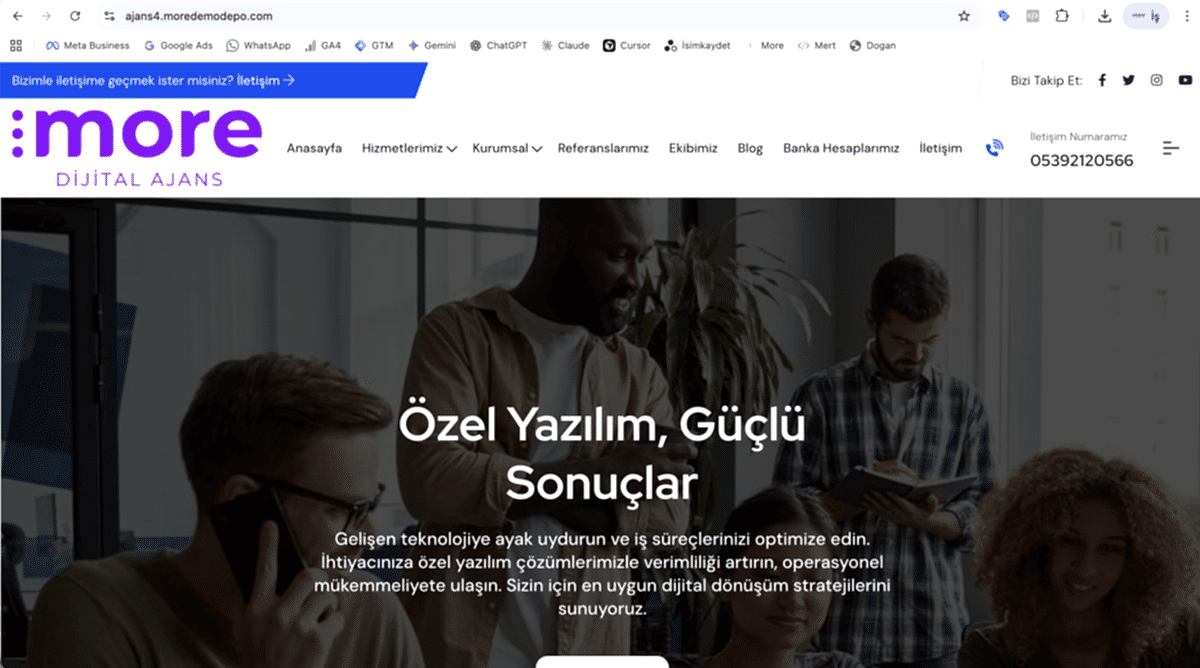 Ajans v4 - İletişim Odaklı Kurumsal Ajans ve Danışmanlık Yazılımı