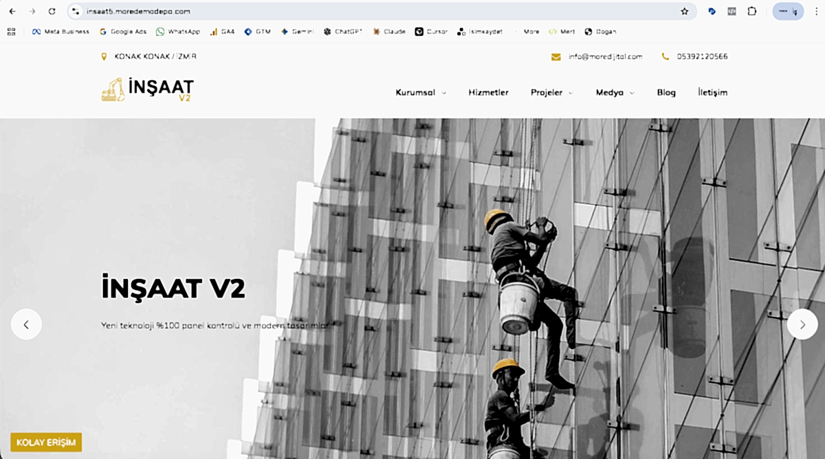 İnşaat v5 - Hafriyat ve İş Makineleri Kiralama Yazılımı